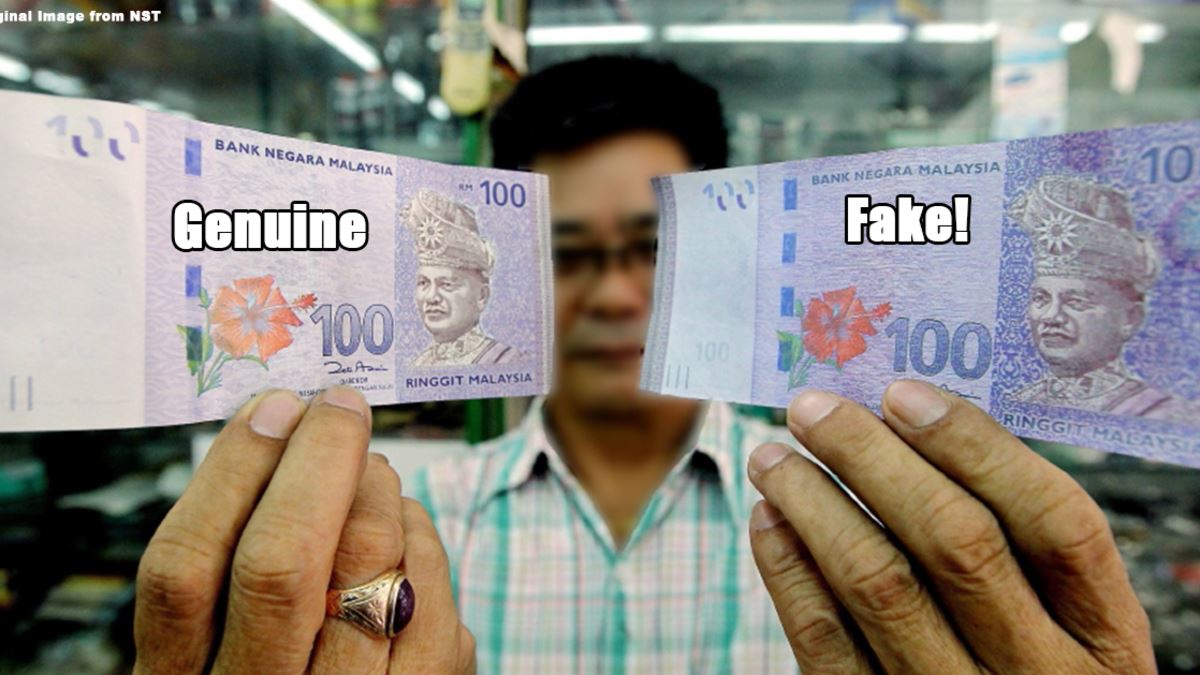 what should you do if you receive fake bank notes from the atm